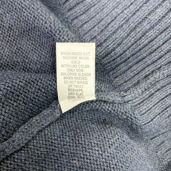 Croft Barrow 1/4 Zip Sweater Mens Medium Classic Dad Minimalist Neutral Retro - Picture 7 of 9